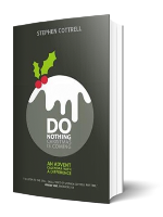 Do Nothing: Christmas is coming book mockup