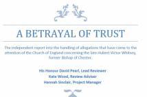 Text from front of Betrayal of Trust report