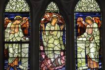 Stained glass window - 3 panels