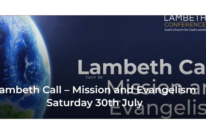 Lambeth Calls Press Release
